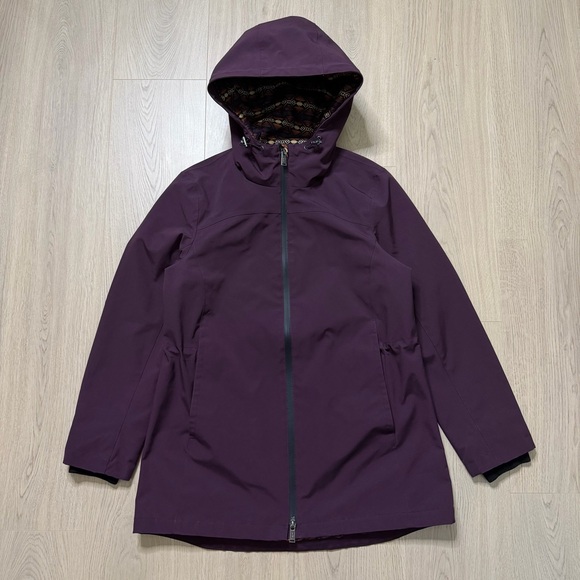 Pendleton Jackets & Blazers - Pendleton Water Resistant Hooded Parka Rain Jacket Womens Small Plum Purple